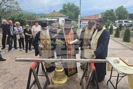 Село Марино поле - освещаване камбана