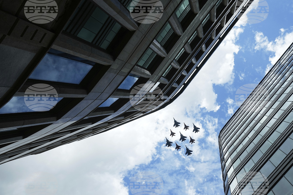 APTOPIX Russia Victory Day Parade Rehearsal