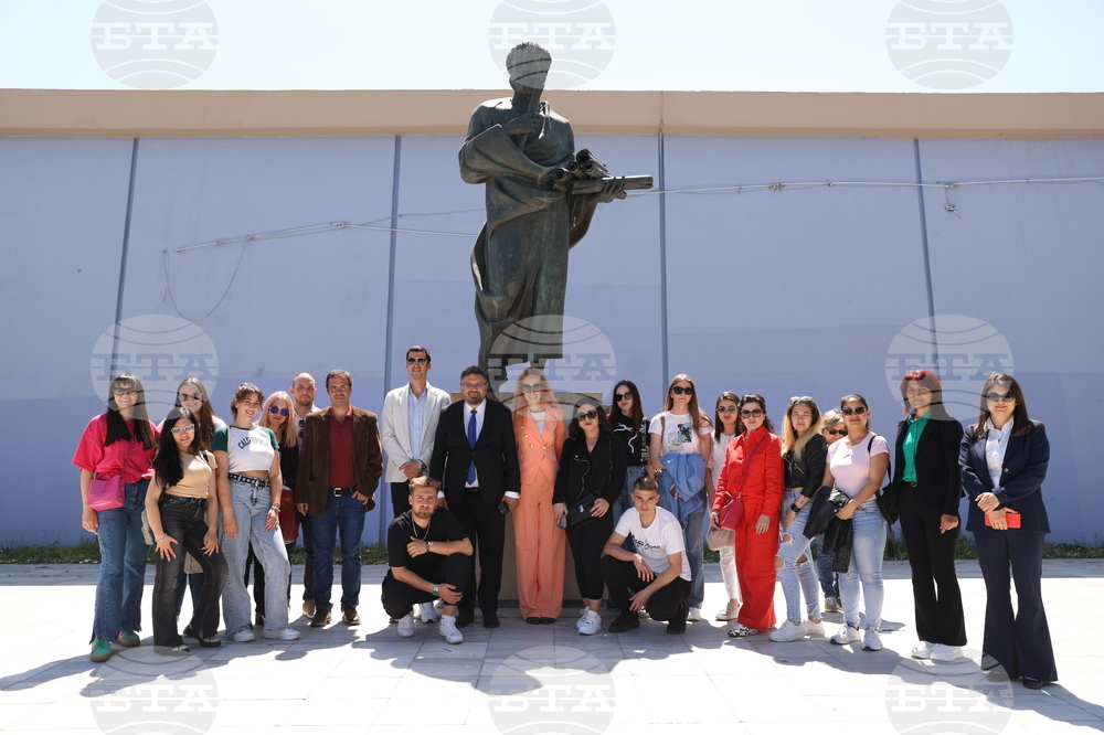 Гърция - Солунски университет „Аристотел“ - студенти - обиколка