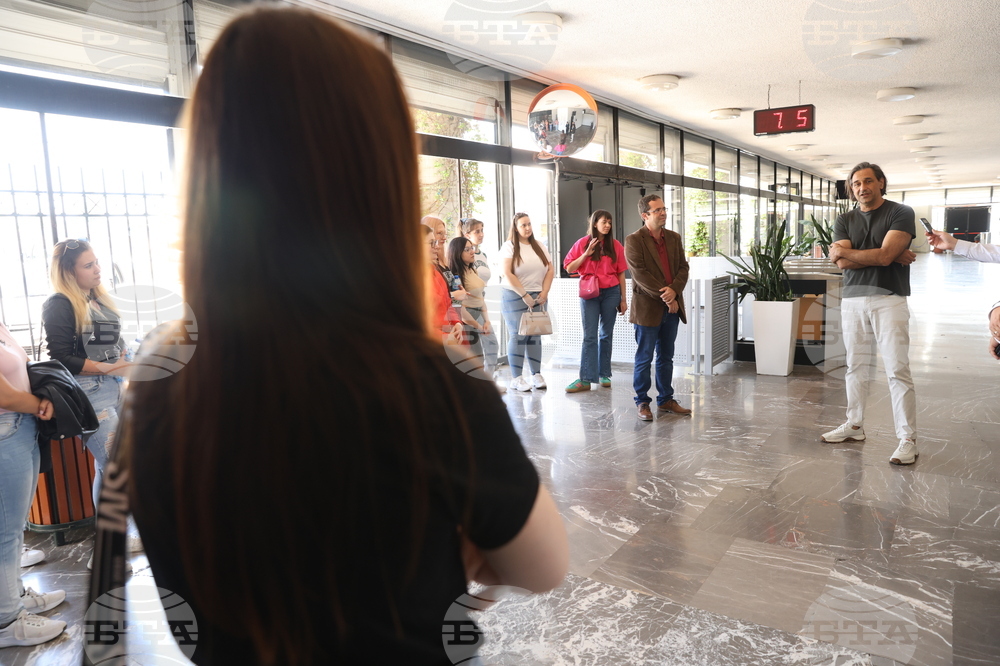 Гърция - Солунски университет „Аристотел“ - студенти - обиколка