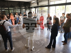 Гърция - Солунски университет „Аристотел“ - студенти - обиколка