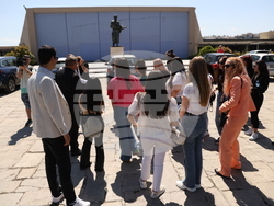 Гърция - Солунски университет „Аристотел“ - студенти - обиколка