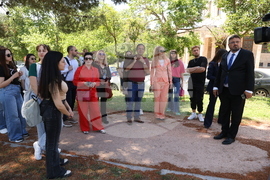 Гърция - Солунски университет „Аристотел“ - студенти - обиколка