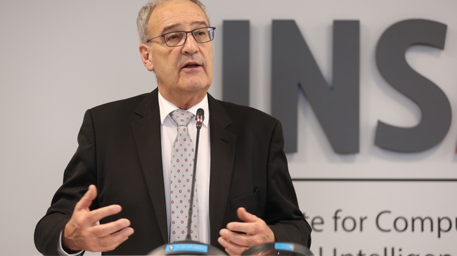 INSAIT Achievements Are Exceptional, Head of the Federal Department for Economic Affairs, Education and Research of the Swiss Confederation Says