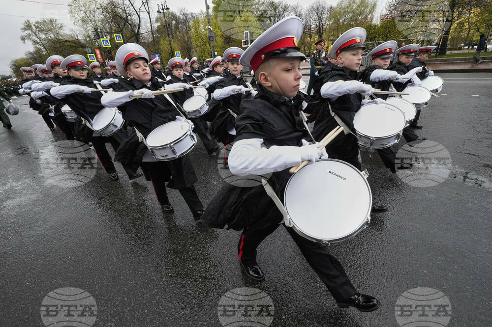 Russia Victory Day Parade Rehearsal