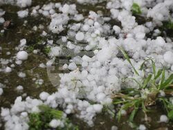 Бургас - дъжд - градушка