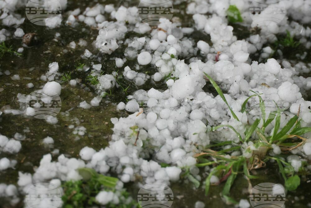 Hailstorm Hits Burgas and Other Parts of Bulgaria