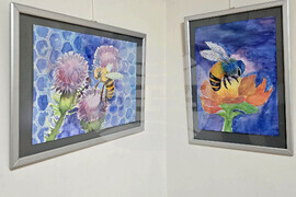 Плевен - изложба - ОУ "Валери Петров"