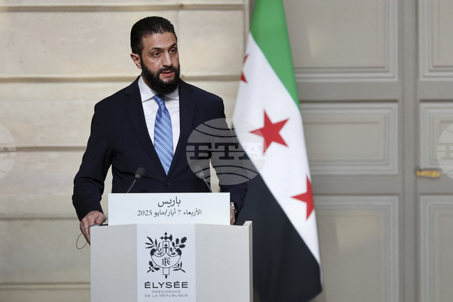  Президентът на Сирия Ахмед аш Шараа ще посети утре Москва