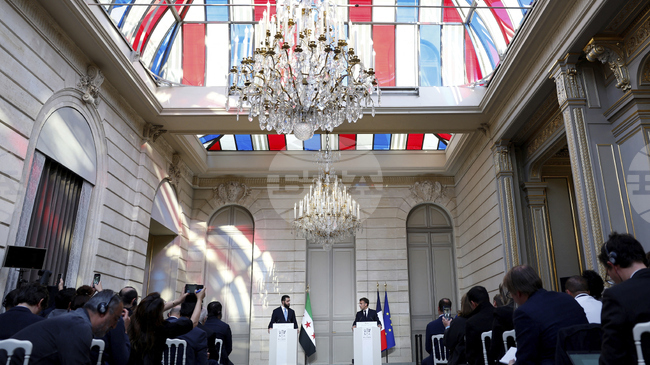 Очаква се сирийският президент Ахмед аш Шараа да посети Берлин във вторник