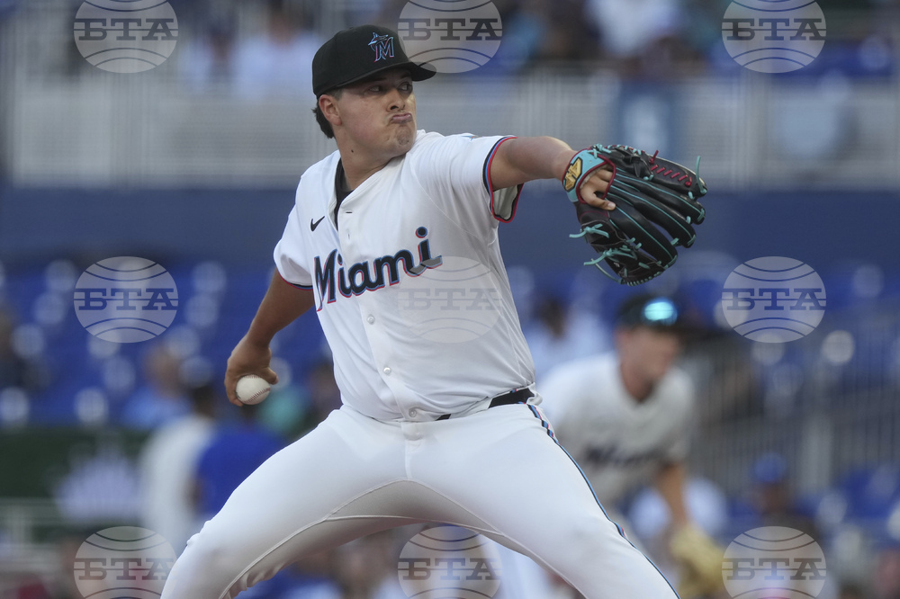 Dodgers Marlins Baseball