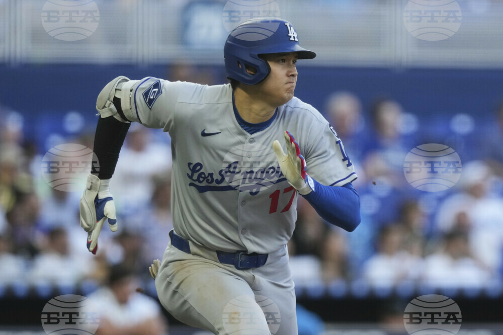 Dodgers Marlins Baseball