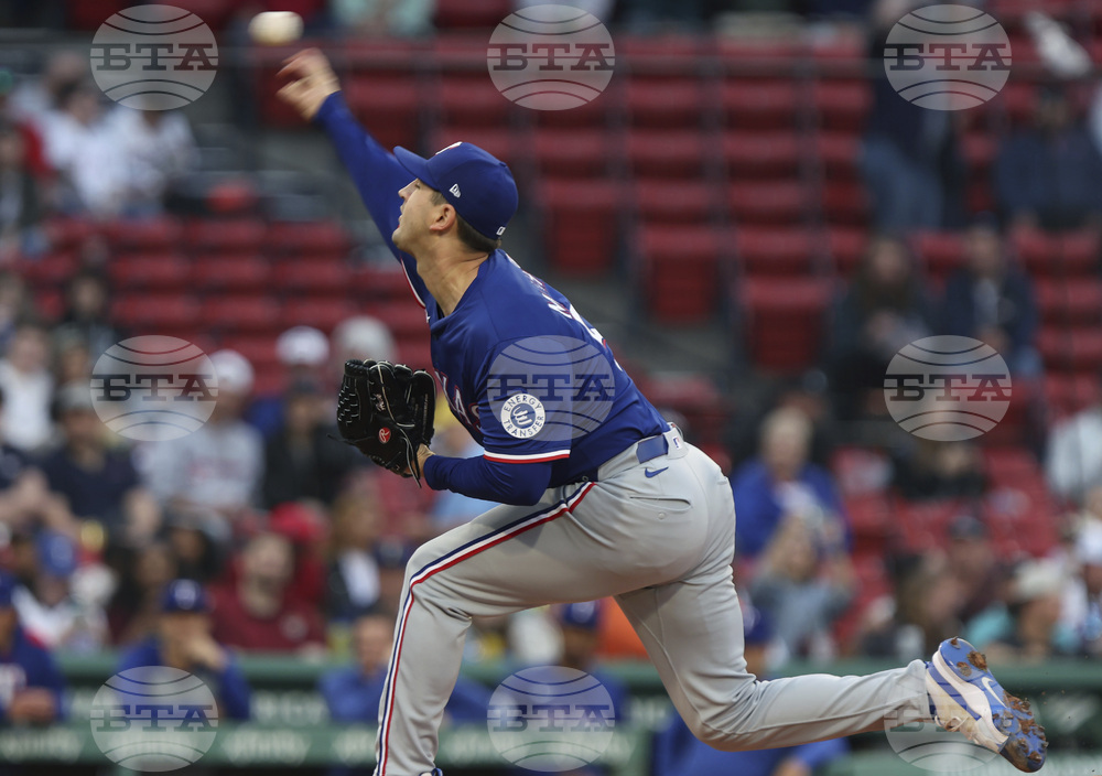 Rangers Red Sox baseball