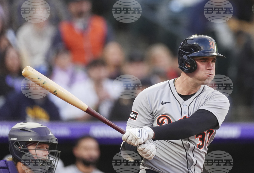 Tigers Rockies Baseball