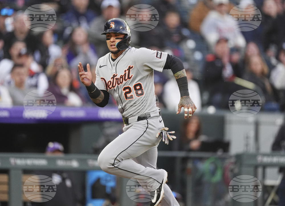 Tigers Rockies Baseball