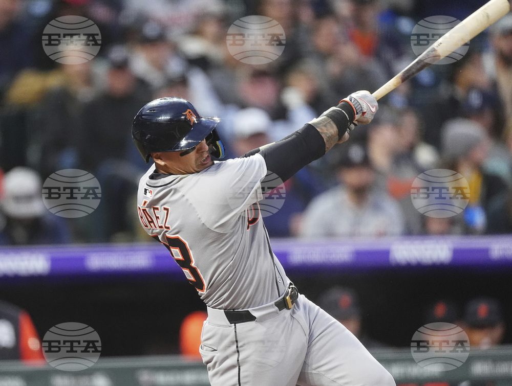 Tigers Rockies Baseball