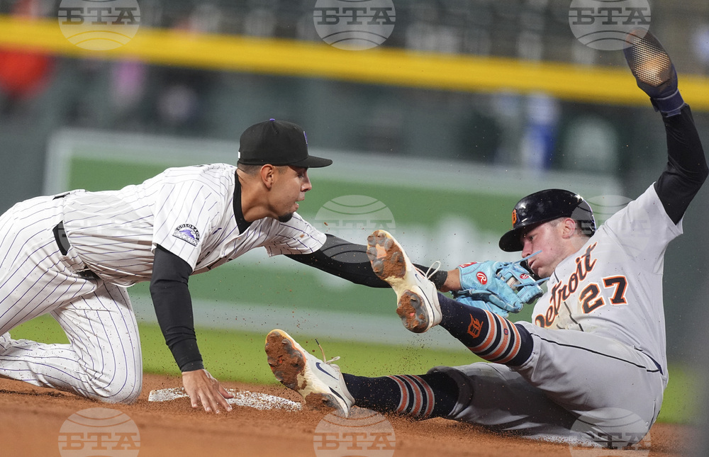 Tigers Rockies Baseball