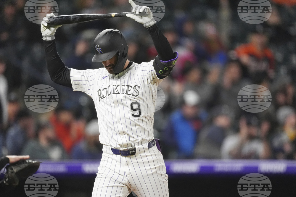 Tigers Rockies Baseball