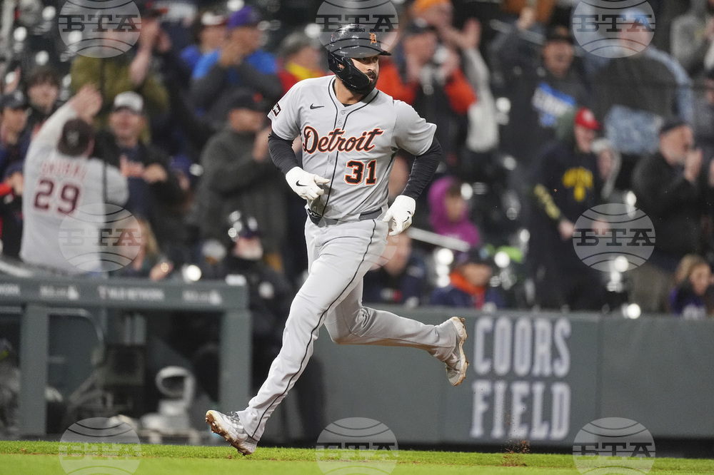 Tigers Rockies Baseball