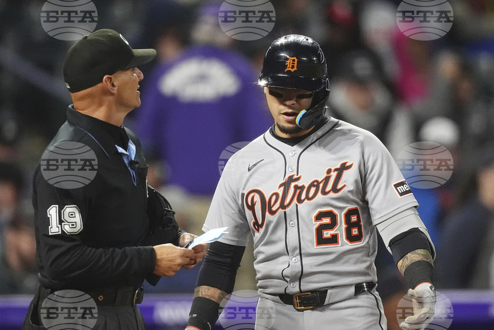 Tigers Rockies Baseball