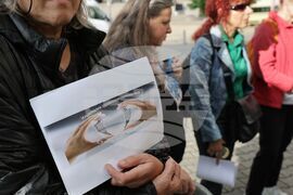 Протест - хора с увреждания