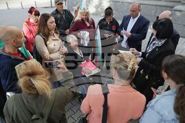 Протест - хора с увреждания