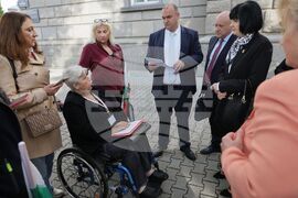 Протест - хора с увреждания