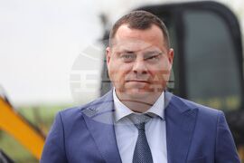 Камено - нова сграда за пожарната служба - първа копка