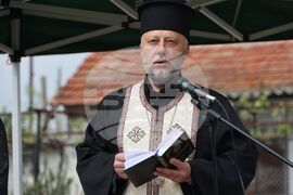 Камено - нова сграда за пожарната служба - първа копка