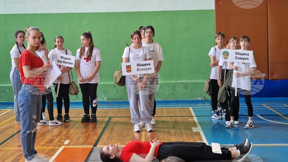 Разград - първа долекарска помощ - ученици - състезание