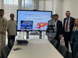 Публична лекция на ректора на Киргизкия икономически университет - доц. д-р Алмаз Кадиралиев, се проведе в МВБУ