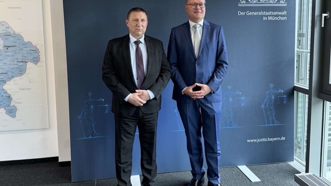 Bulgarian, Bavarian Chief Prosecutors Discuss Countering Money Laundering, Criminal Assets Forfeiture