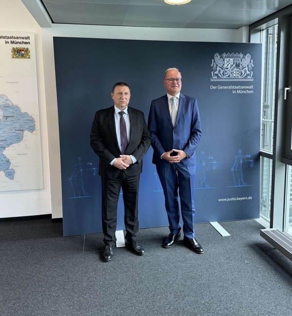 Bulgarian, Bavarian Chief Prosecutors Discuss Countering Money Laundering, Criminal Assets Forfeiture