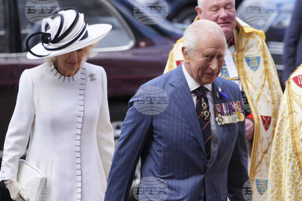 Britain Royals VE Day