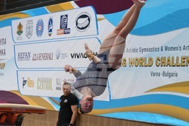Варна - Световна купа по спортна гимнастика - Валентина Георгиева
