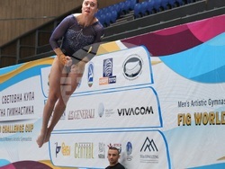 Варна - Световна купа по спортна гимнастика - Валентина Георгиева