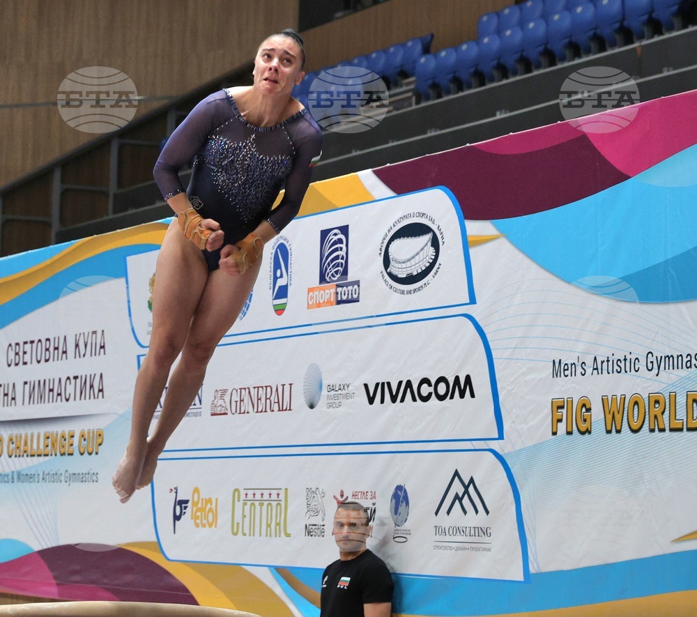 Валентина Георгиева зае четвърто място на финала на прескок на Световната купа по спортна гимнастика в Париж