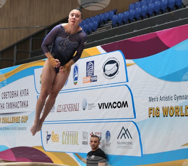 Валентина Георгиева зае четвърто място на финала на прескок на Световната купа по спортна гимнастика в Париж