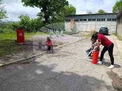 Търговище - ученическо състезание - защита при бедствия