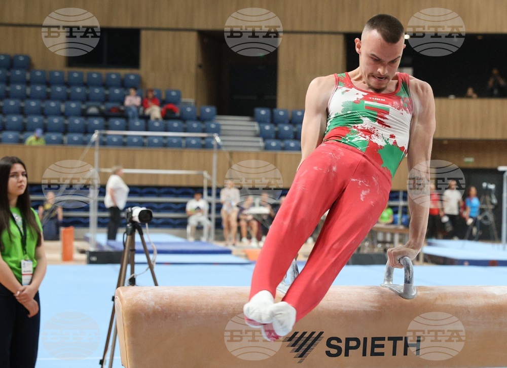 Rayan Radkov Wins Pommel Horse Gold at Gymnastics World Cup in Tashkent