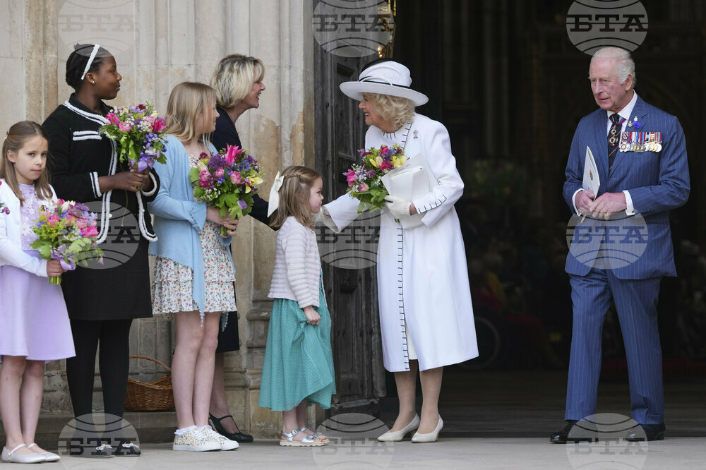 Britain Royals VE Day