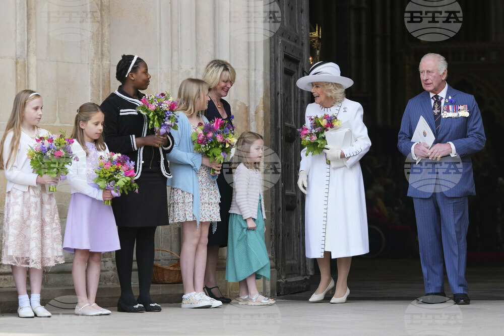 Britain Royals VE Day