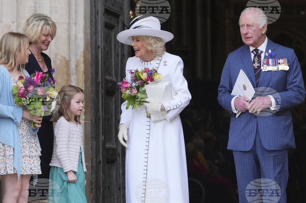 Britain Royals VE Day