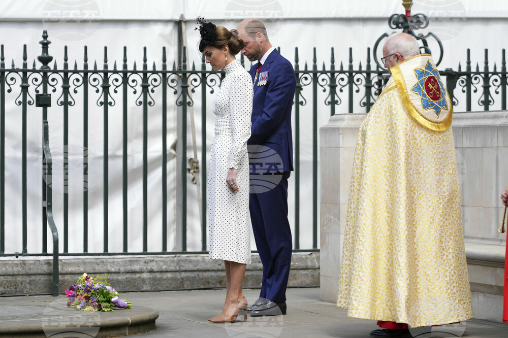 Britain Royals VE Day