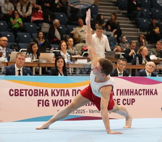 Шест финала за България след първия ден на квалификациите на Световната купа по спортна гимнастика във Варна