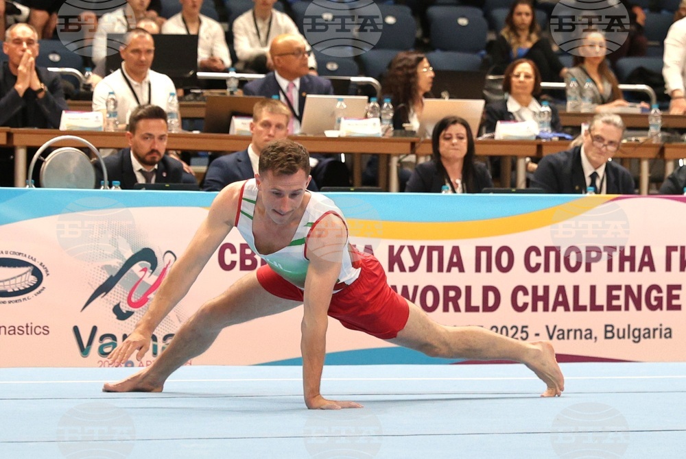 Варна - Световна купа по спортна гимнастика - Еди Пенев