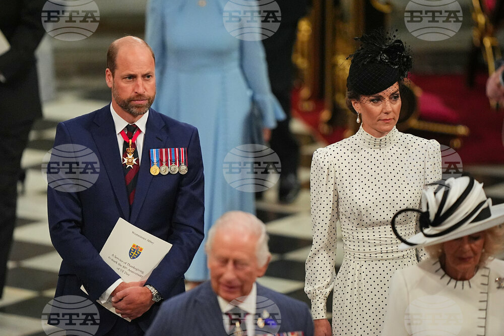 Britain Royals VE Day