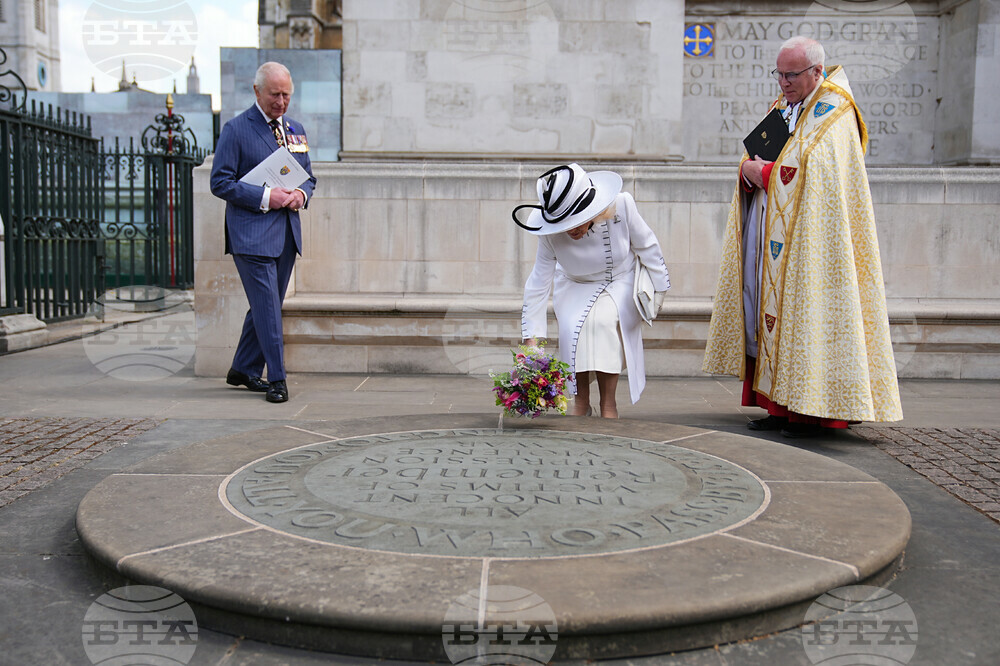 Britain Royals VE Day