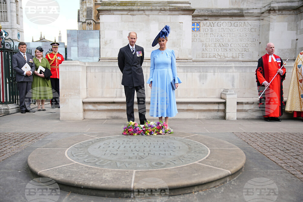 Britain Royals VE Day