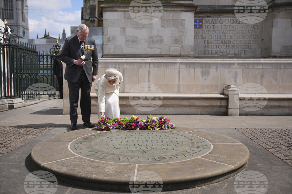 Britain Royals VE Day